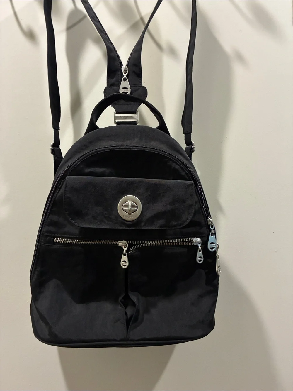 Baggallini Black Mini Backpack